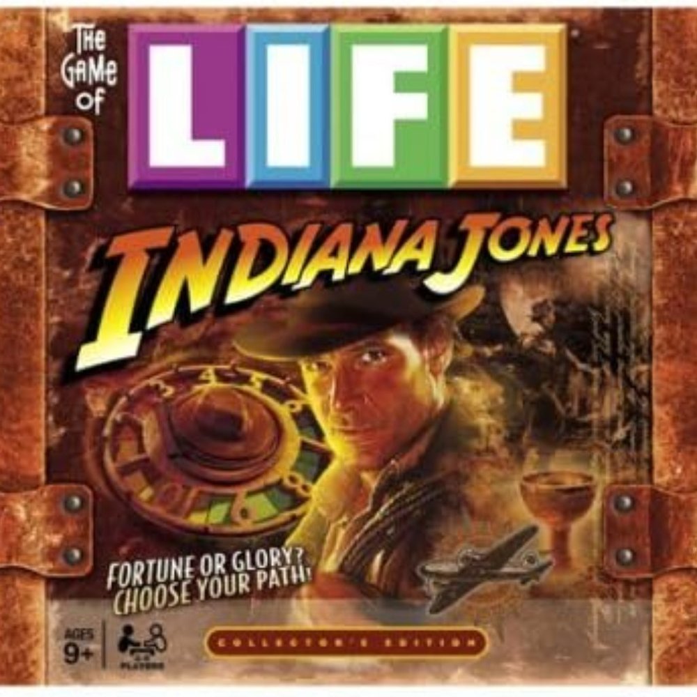 GAME OF LIFE INDIANA JONES EDITION - BRAND NEW IN SEALED BOX -
